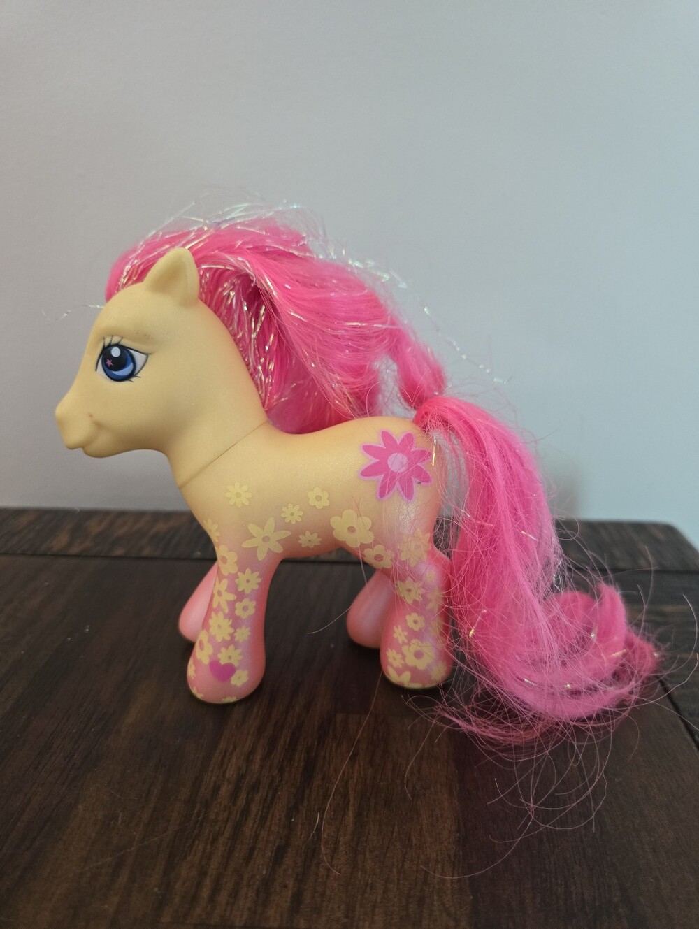 My Little Pony MLP Summer Bloom, 2005 Pony, Hasbro Brushable